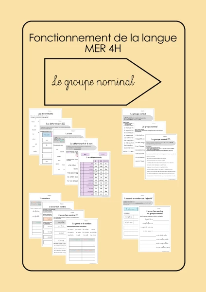 Le groupe nominal
