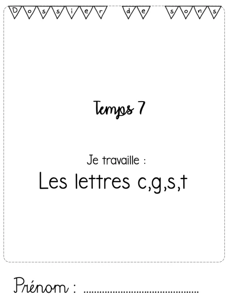 Dossier de sons - temps 7