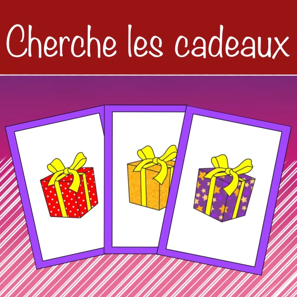 Cherche les cadeaux