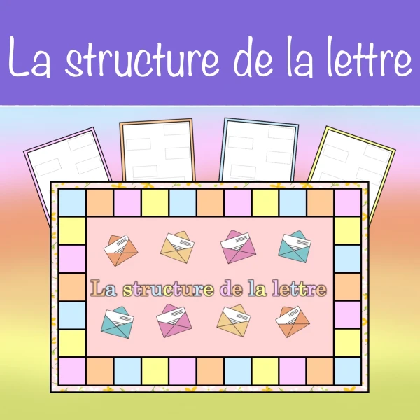 La structure de la lettre