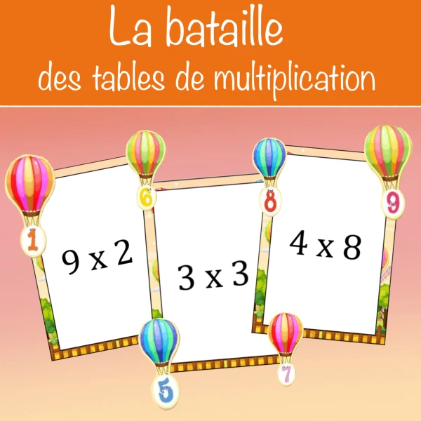 La bataille des tables de multiplication