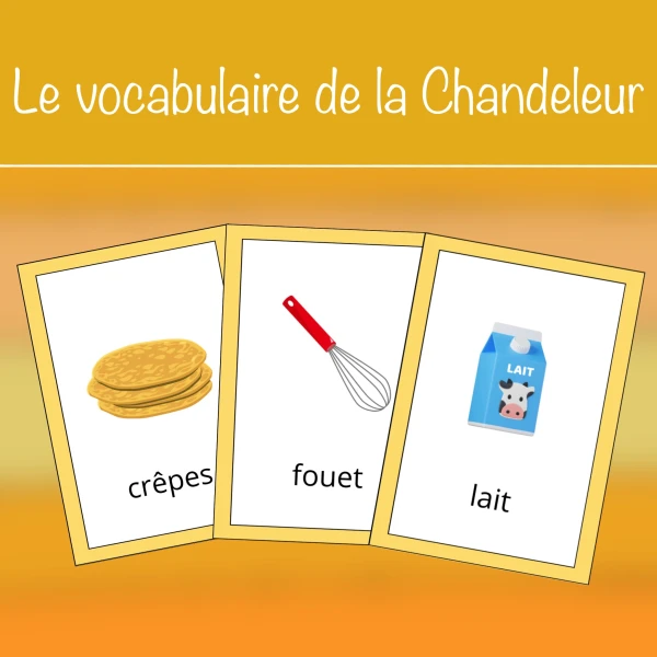 Le vocabulaire de la Chandeleur