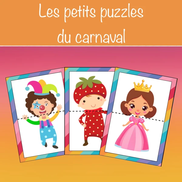 Les petits puzzles du carnaval