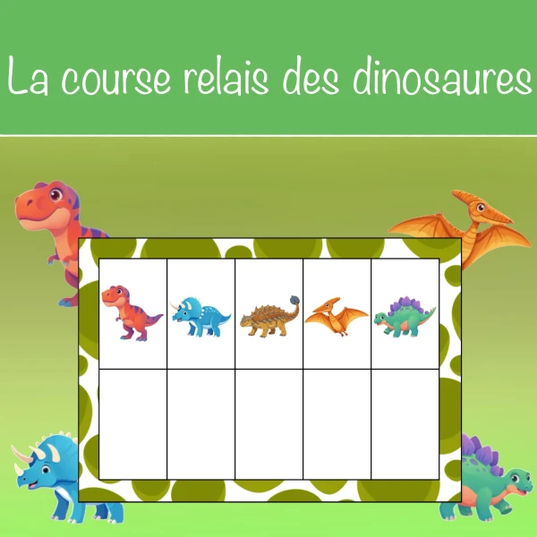 La course relais des dinosaures