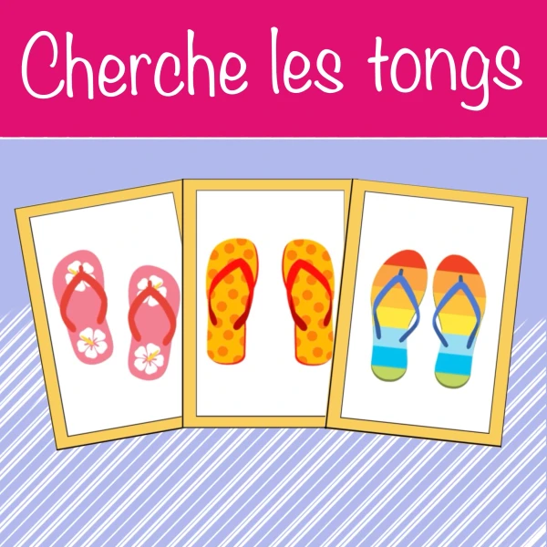 Cherche les tongs