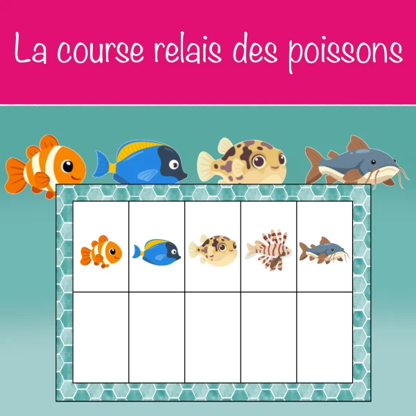 La course relais des poissons